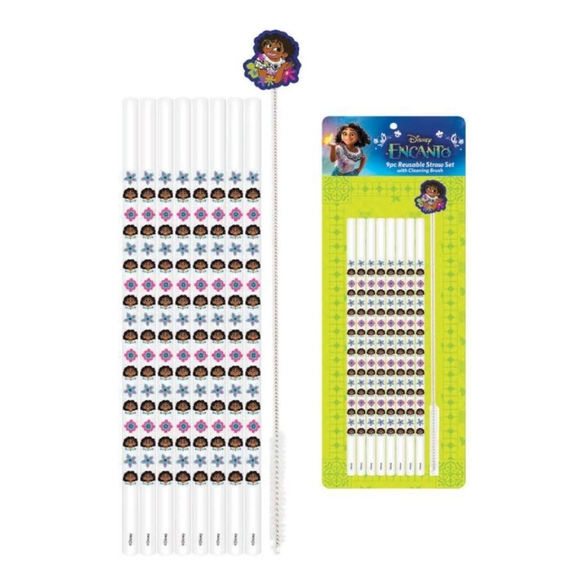 Disney's Encanto Reusable Straws NIB - Picture 1 of 1
